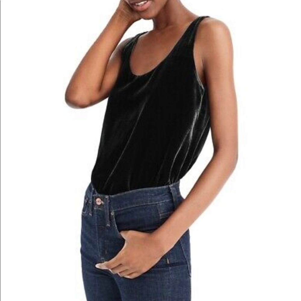 J. Crew Velvet Tank Top